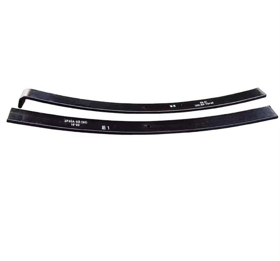Single axle trailer leaf springs